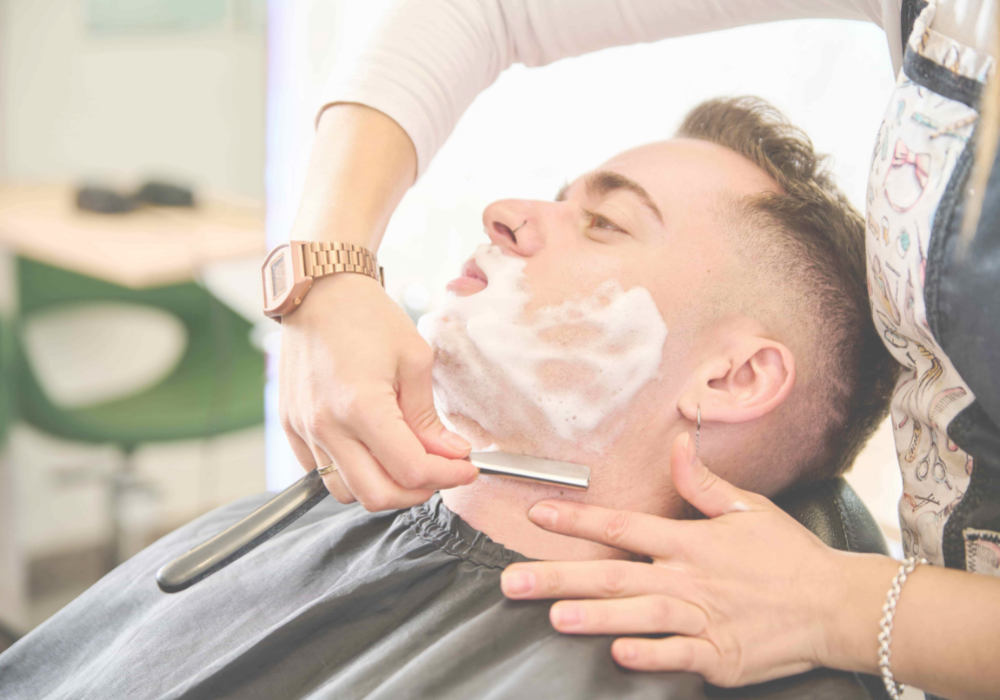 how to shave with a straight edge razor