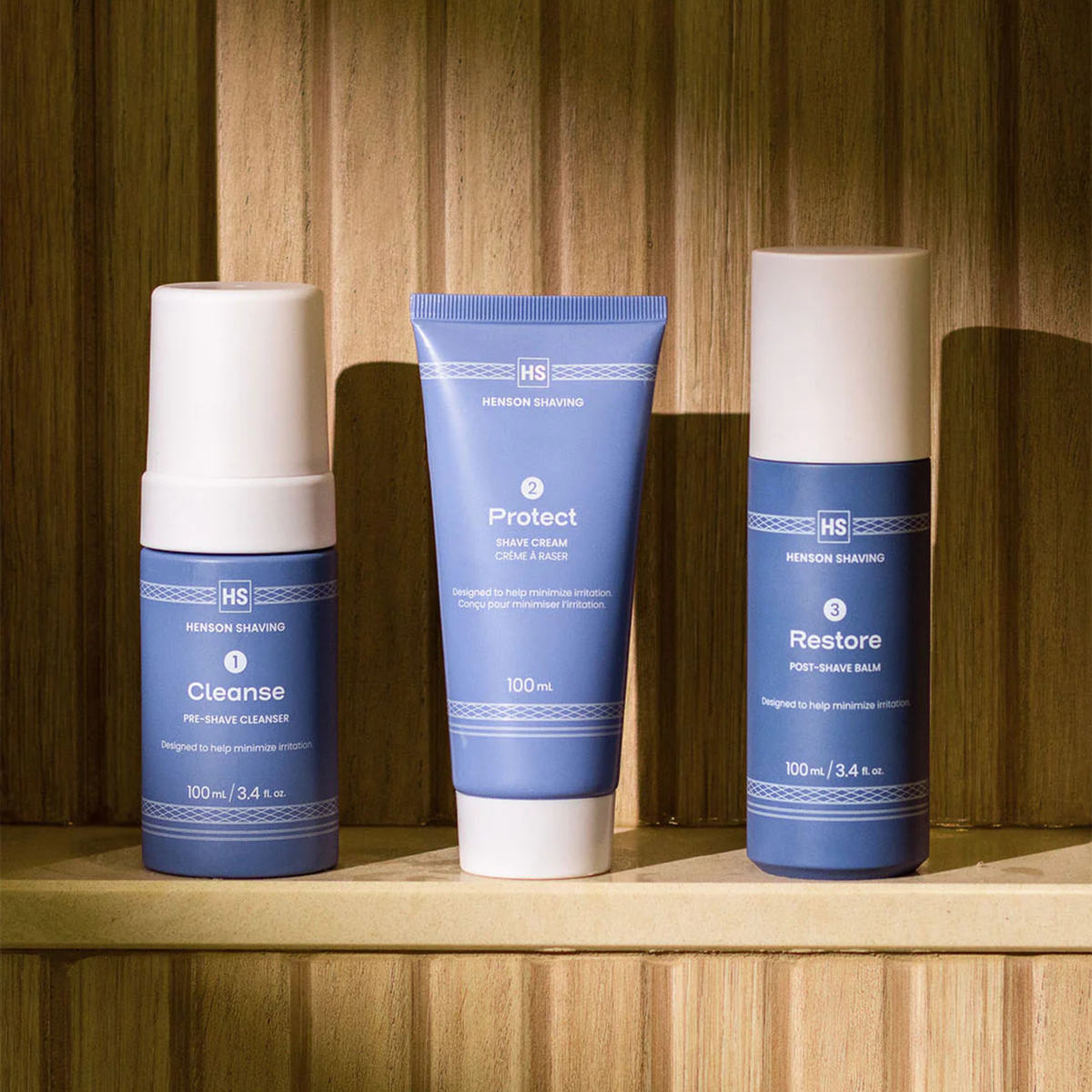 Henson Shaving 3 Step Shave Routine Bundle