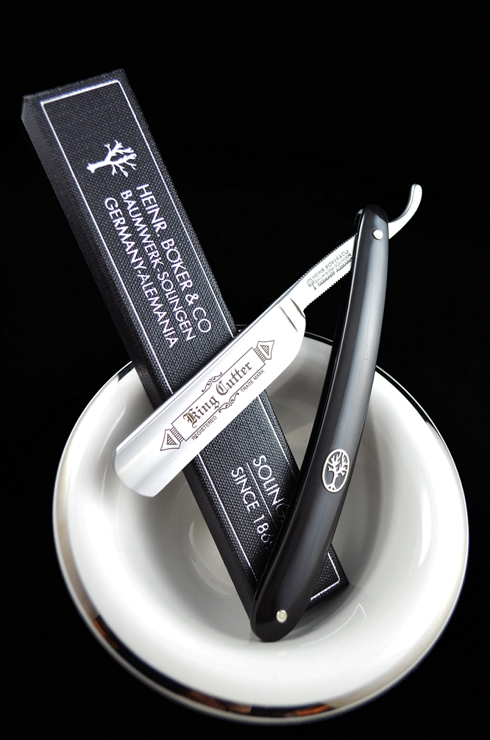 Boker 5/8 King Cutter Straight Razor "Shave Ready"