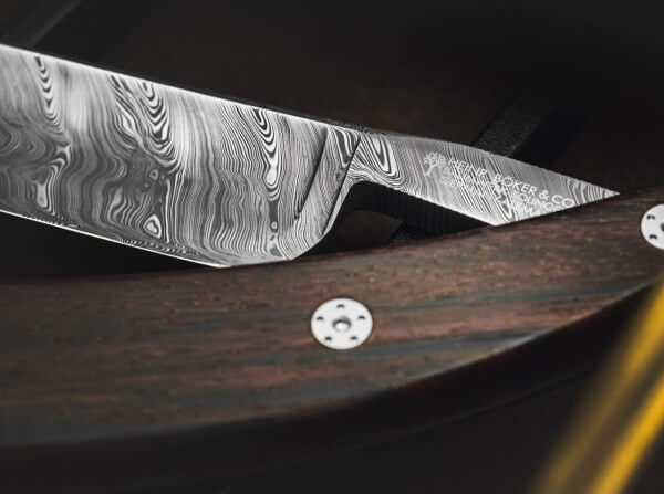 Boker Master Cutter Damascus 8/8 Straight Razor "Shave Ready"