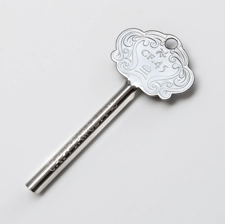Captain Fawcett Metal Tube Key