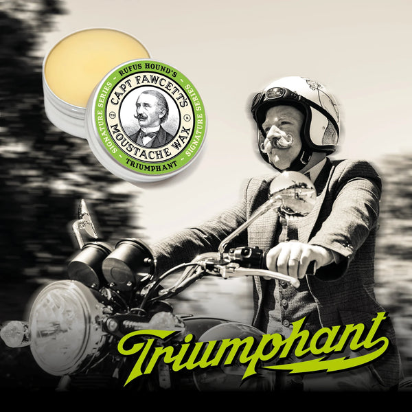 Captain Fawcett's Rufus Hound's Triumphant Moustache Wax The Classic