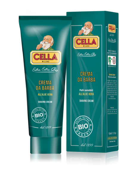 Cella Bio Organic Shaving Cream in Tube