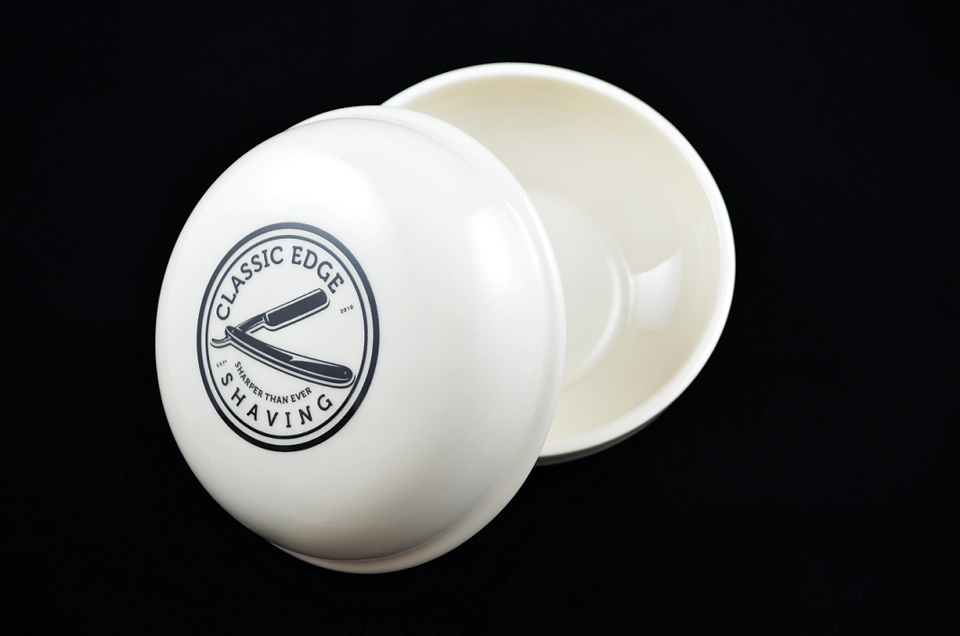 Luxury Shaving Bowl & Lid Made in England