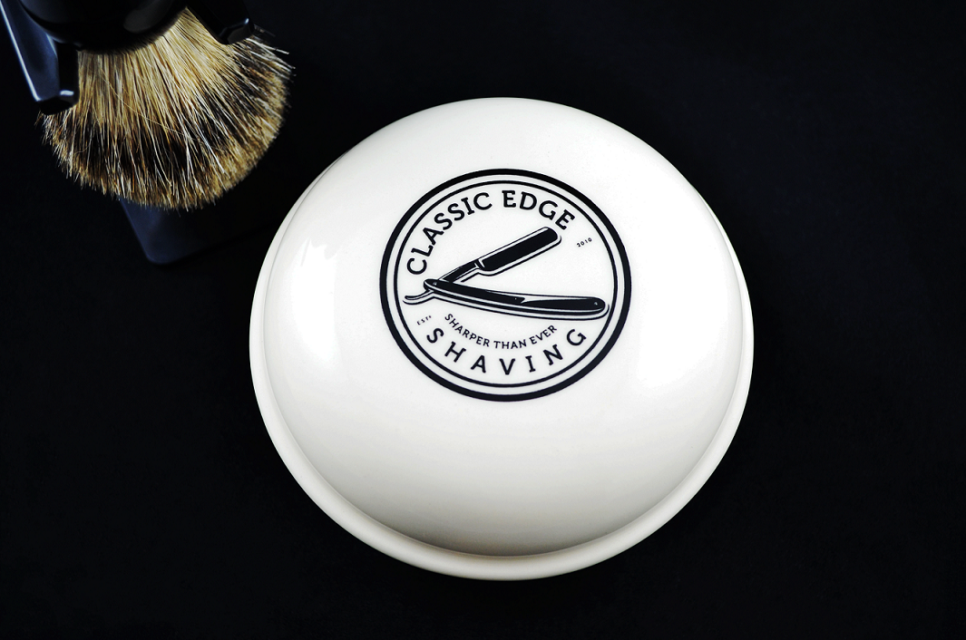 Luxury Shaving Bowl & Lid Made in England