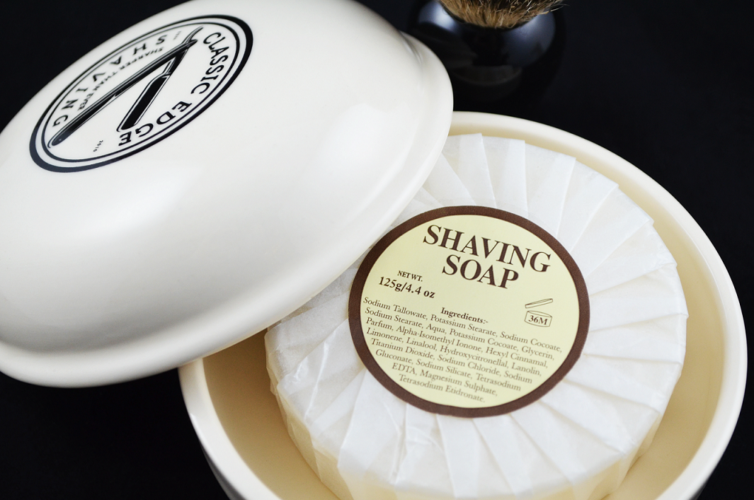 Luxury Shaving Bowl & Lid Made in England