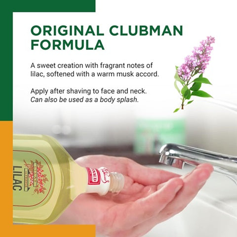 Clubman Pinaud Lilac Aftershave Lotion 12.5 oz