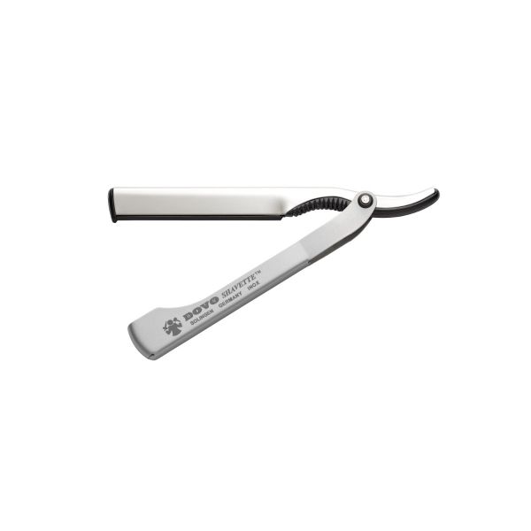 Dovo Shavette Aluminum Top and Stainless Steel Handle