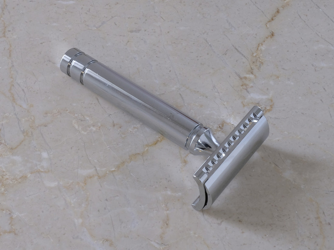Fatip il Grosso Chrome Gentle Safety Razor, Closed Comb
