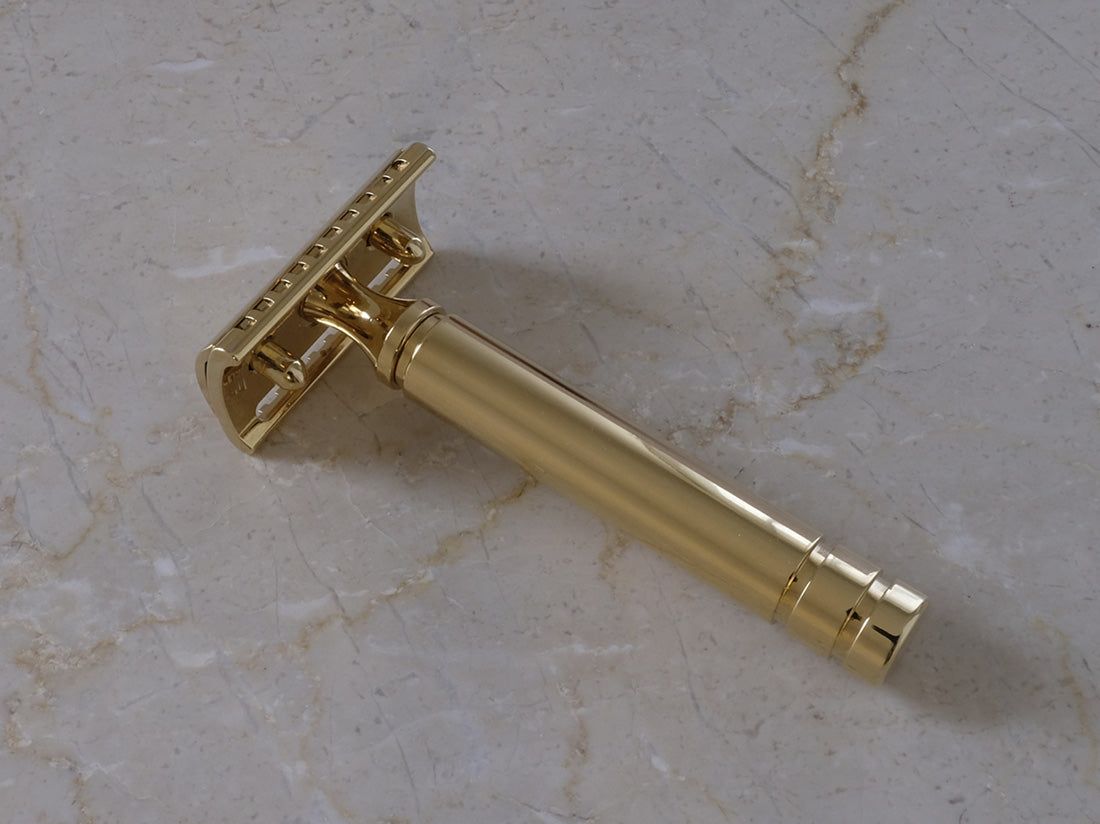 Fatip il Grosso Gold Gentle Safety Razor, Closed Comb