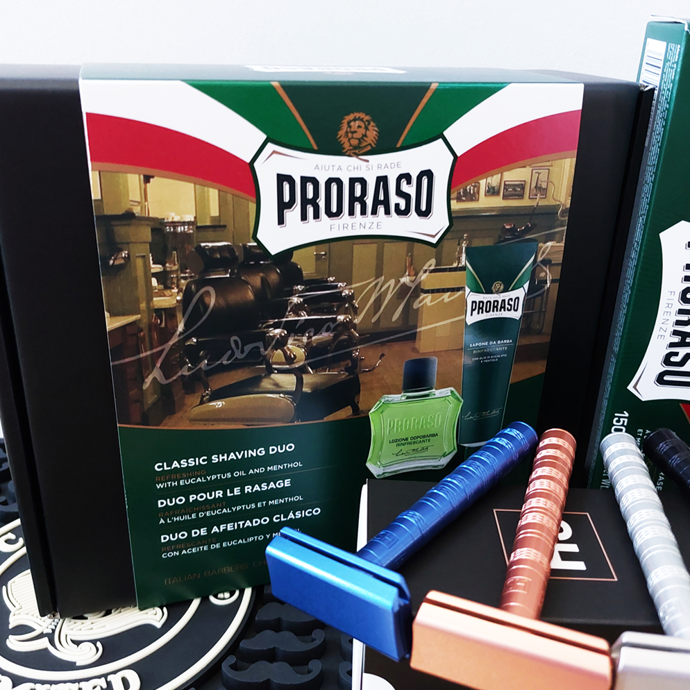 Henson AL13 Proraso 4 Pcs Shaving Gift Set