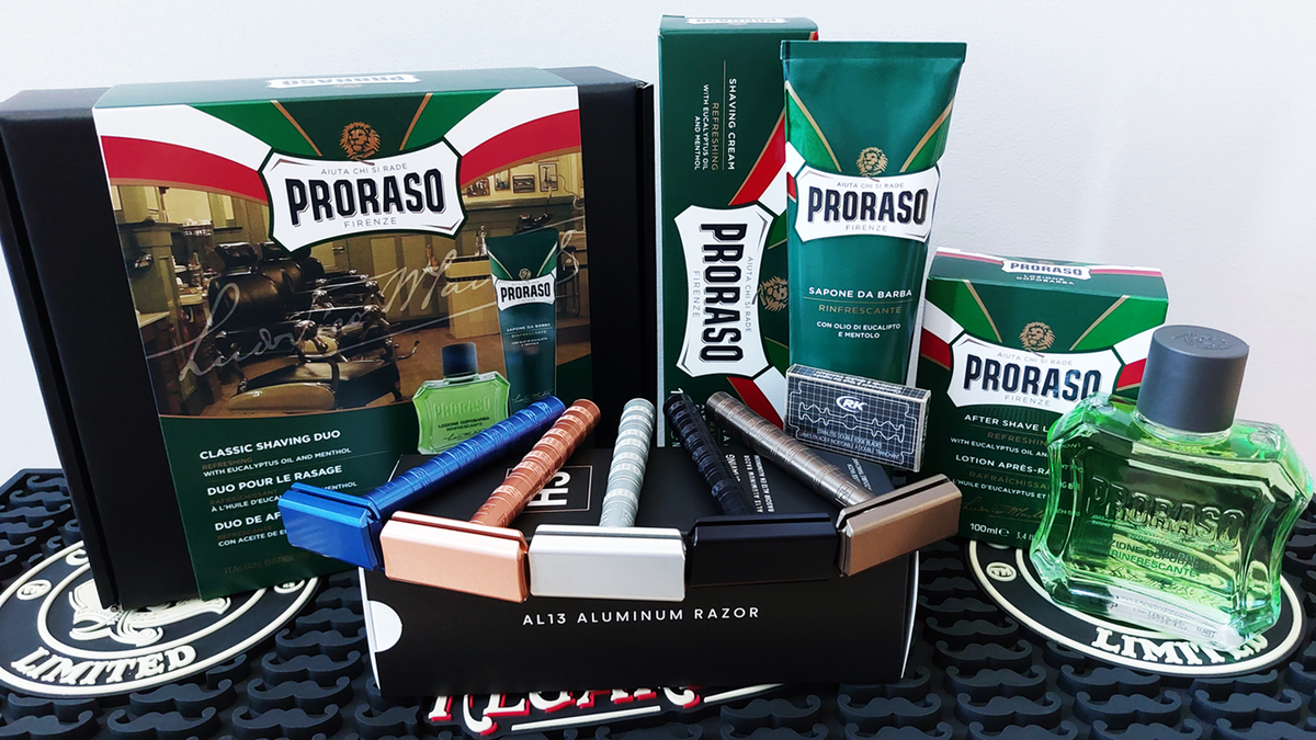 Henson AL13 Proraso 4 Pcs Shaving Gift Set