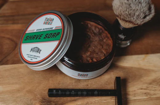 Historic & Oak Shave Soap, Italian Soda