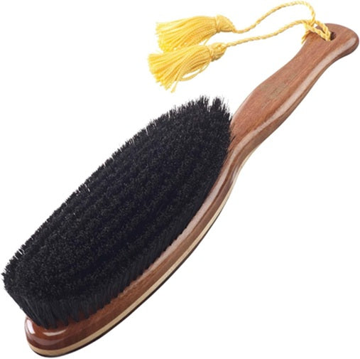 Kent K-CR8 Large Clothes Brush, Pure Black Bristles