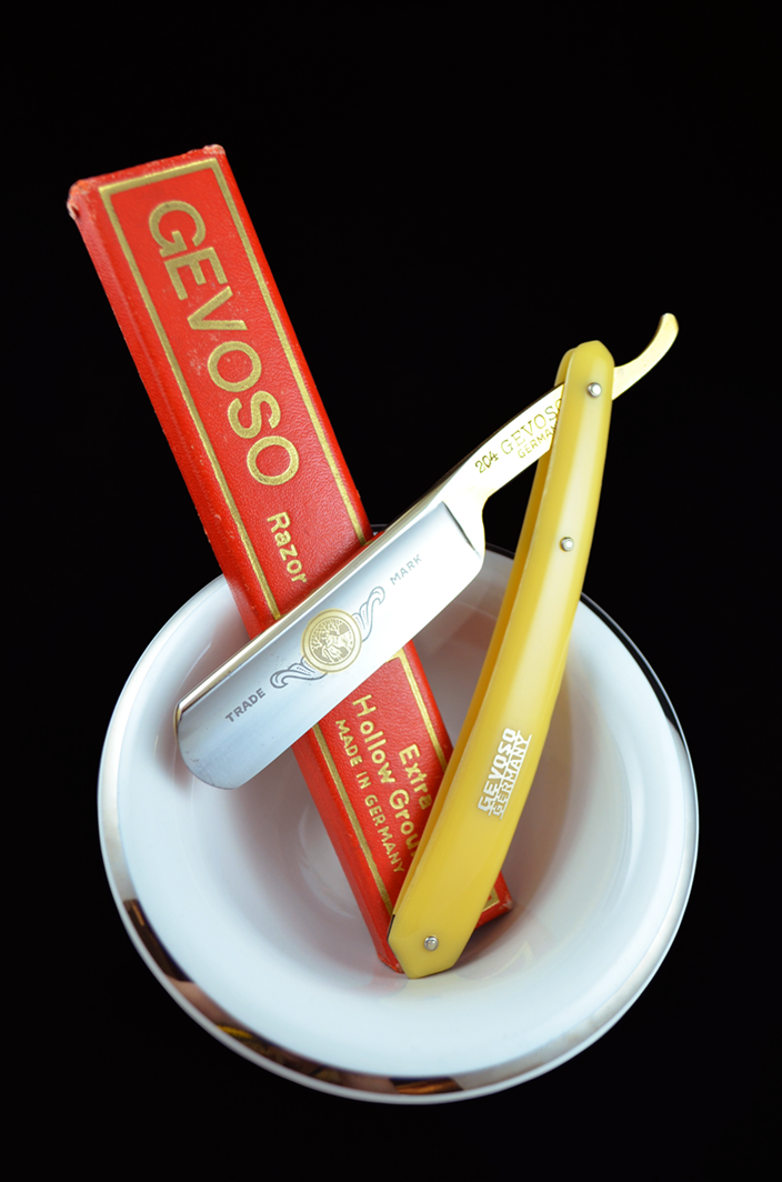 Gevoso 204 7/8 Straight Razor NOS - New Old Stock Shaving Antique&#39;s