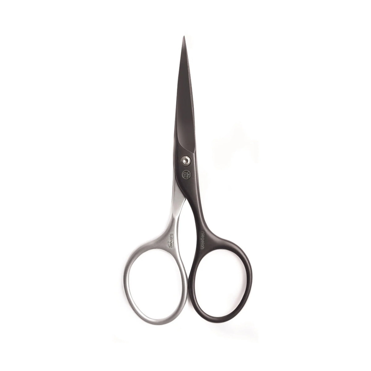 Niegeloh Titanium Black Inox Style Beard Scissors