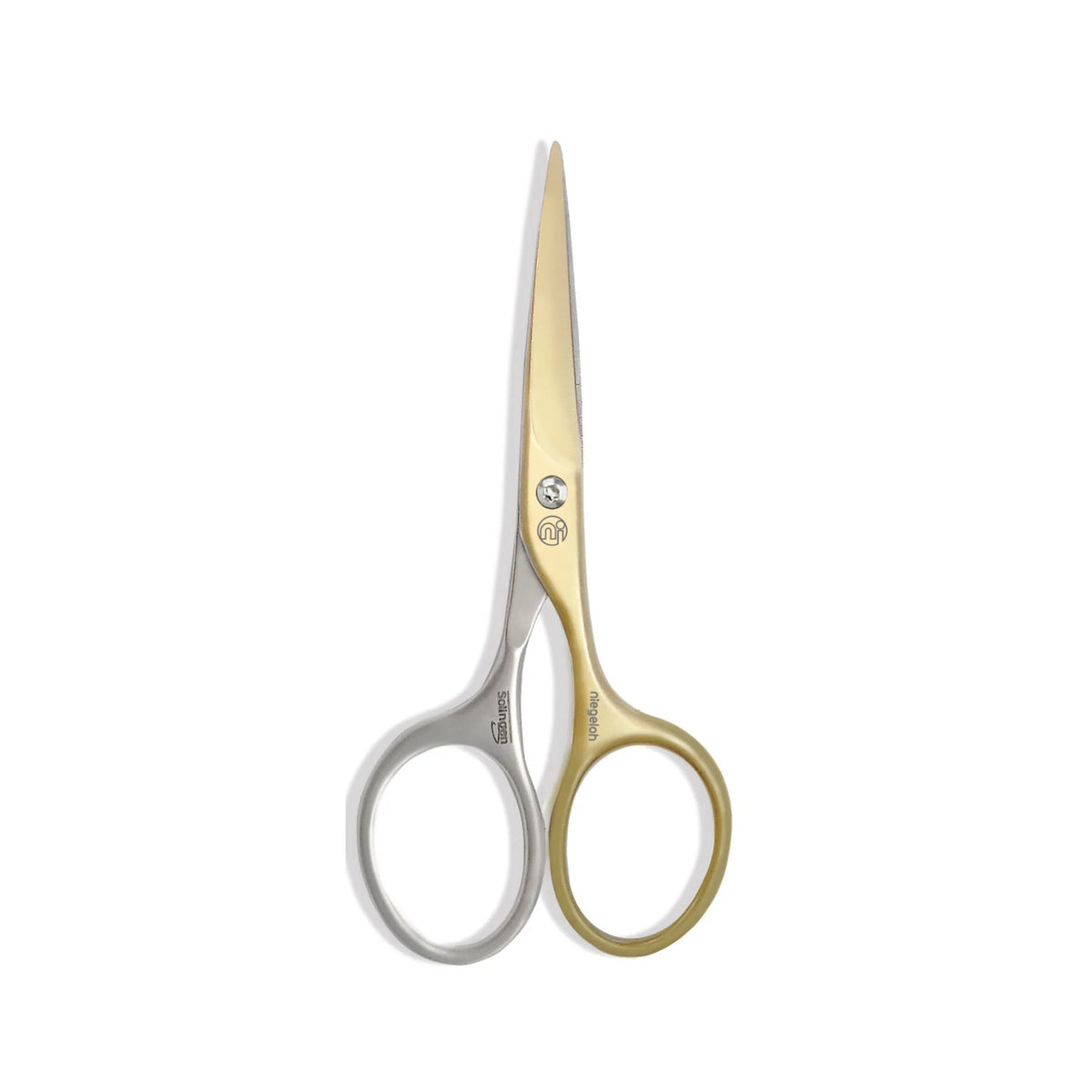 Niegeloh Titanium Gold Inox Style Beard Scissors