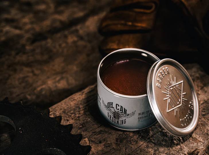 Oil Can Grooming Blue Collar Original Pomade