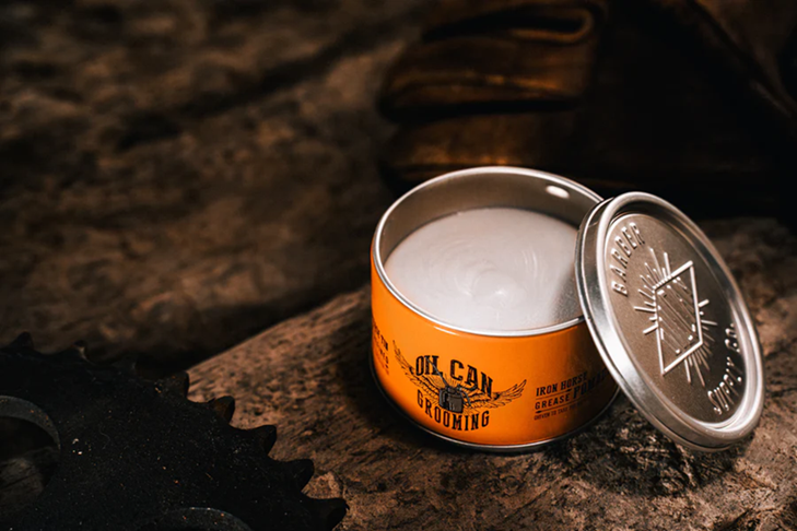 Oil Can Iron Horse Grooming Grease Pomade