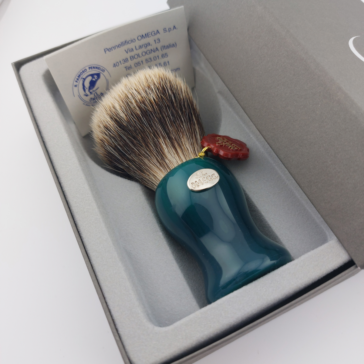 Omega 6209 Super Badger Shaving Brush