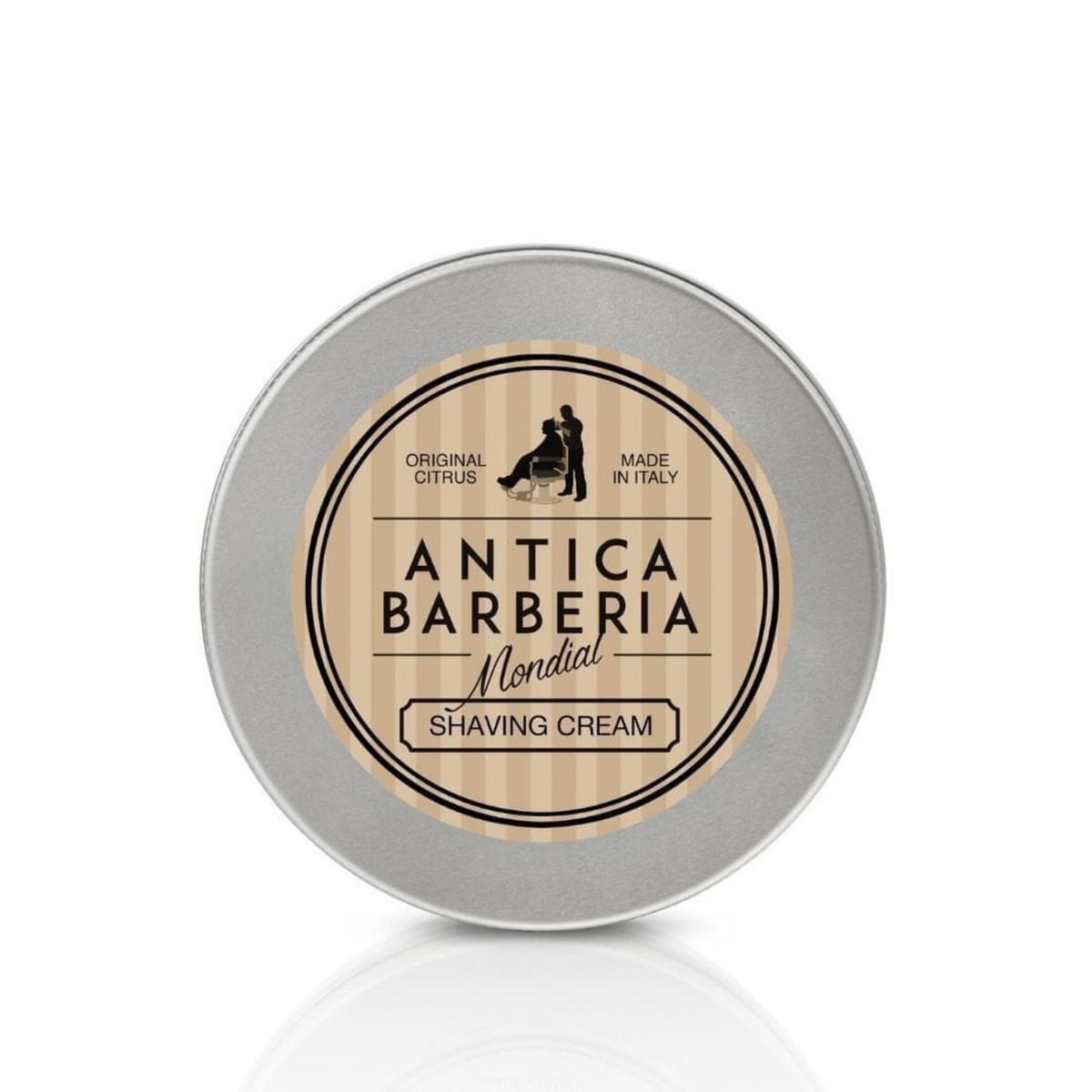 Mondial Antica Barberia Original Citrus Solid Shaving Cream, Made in Italy