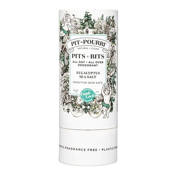 PIT-POURRI Pits Full Body Deodorant, Eucalyptus Sea Salt