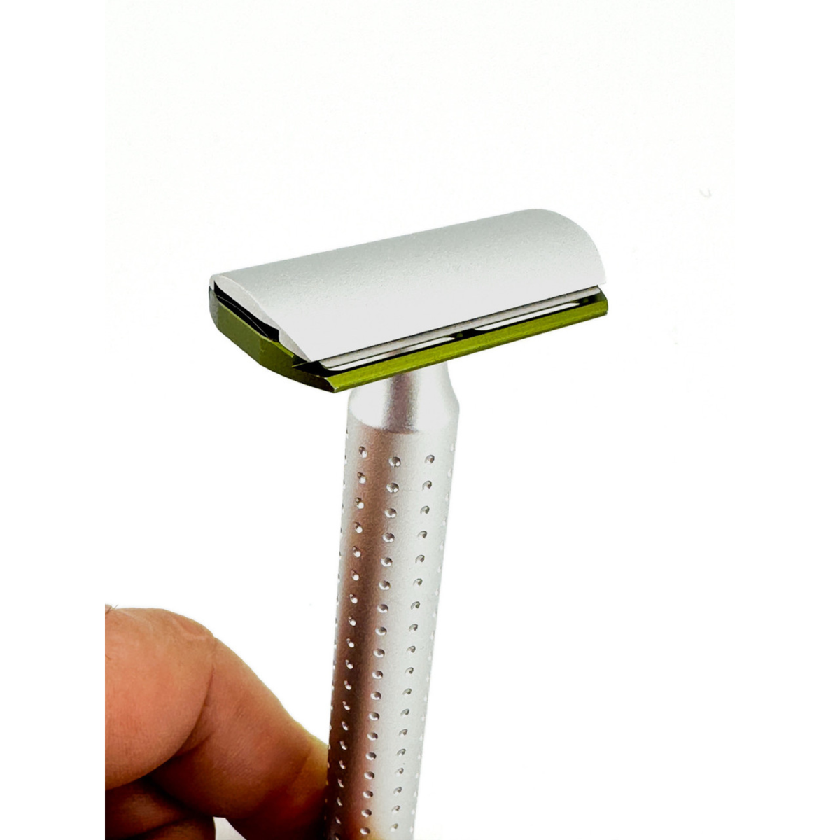 Parker AeroShave Aluminum Safety Razor, Long Handle