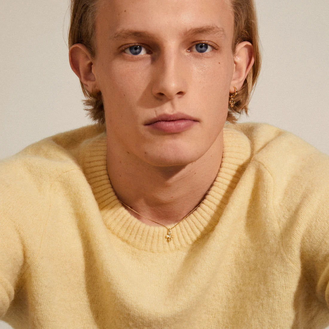 Pilgrim DAGMAR Recycled Mini Pendant Necklace Gold-Plated