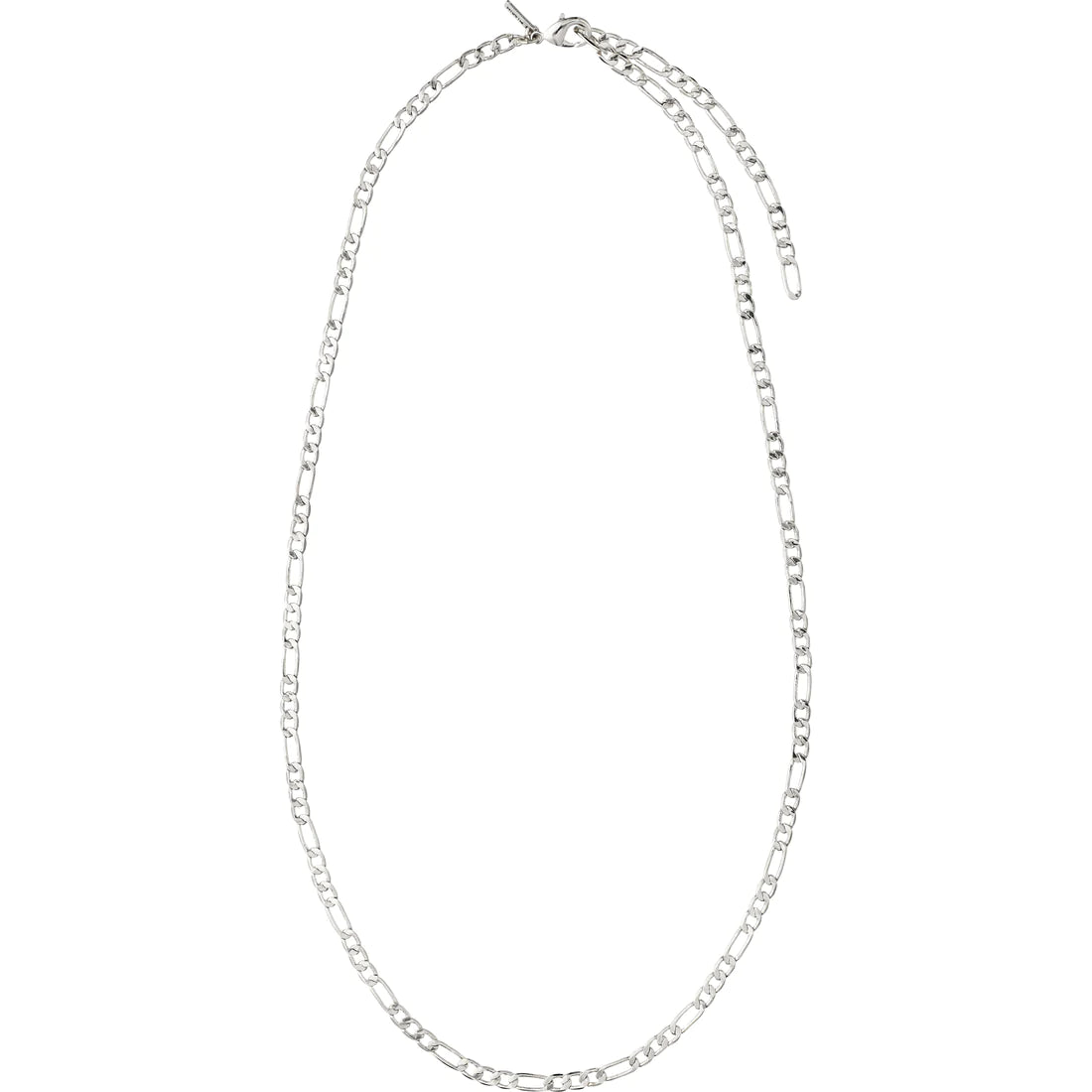 Pilgrim DALE Recycled Open Curb Chain Necklace Silver-Plated