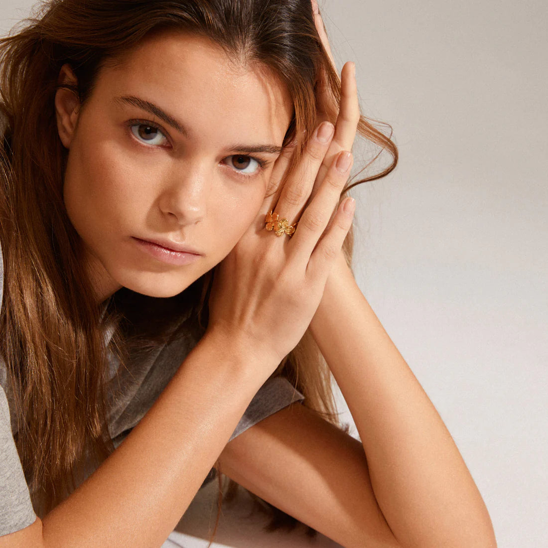 Pilgrim ECHO Recycled Ring Gold-Plated