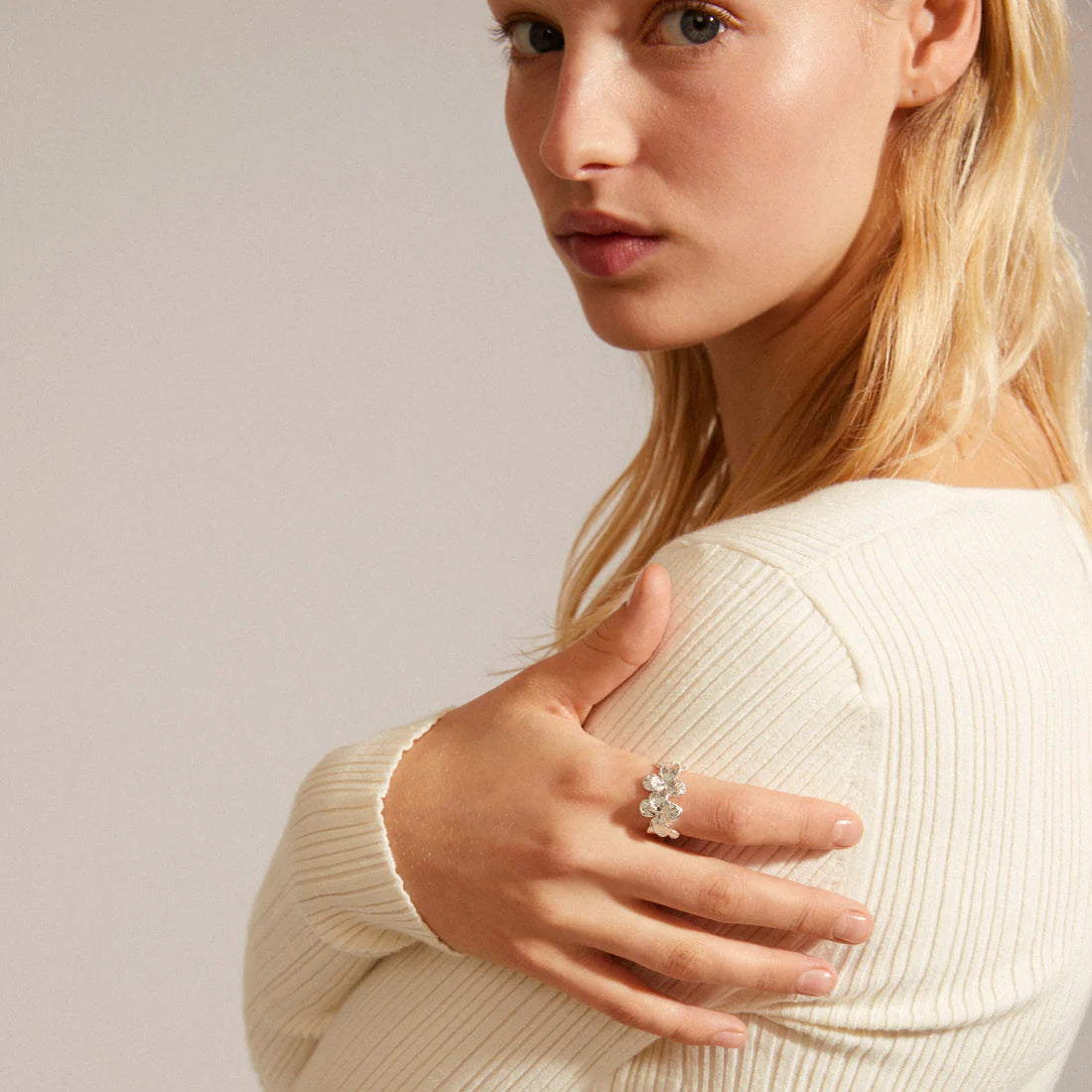 Pilgrim ECHO Recycled Ring Silver-Plated