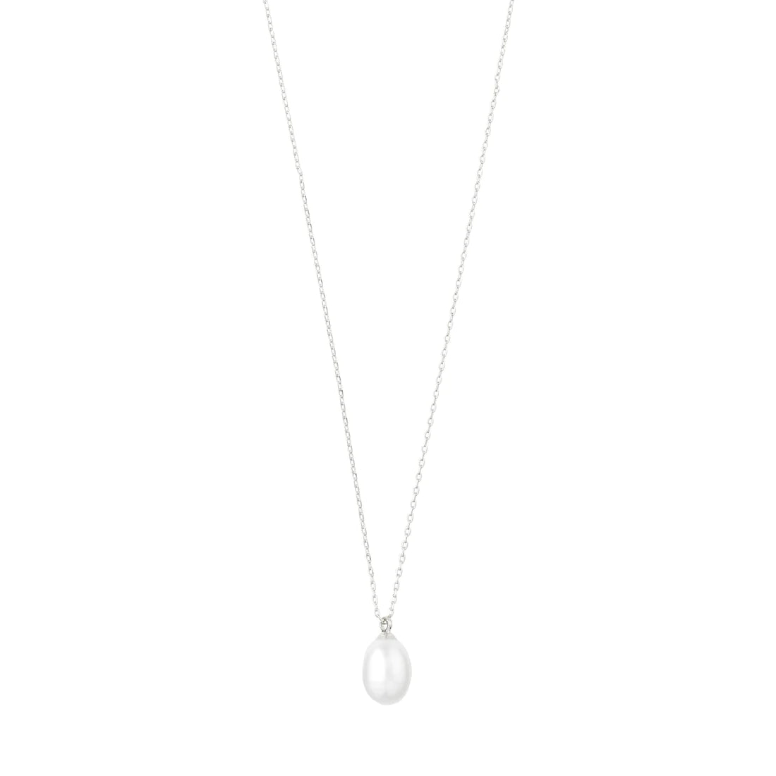 Pilgrim EILA Freshwater Pearl Necklace Silver-Plated