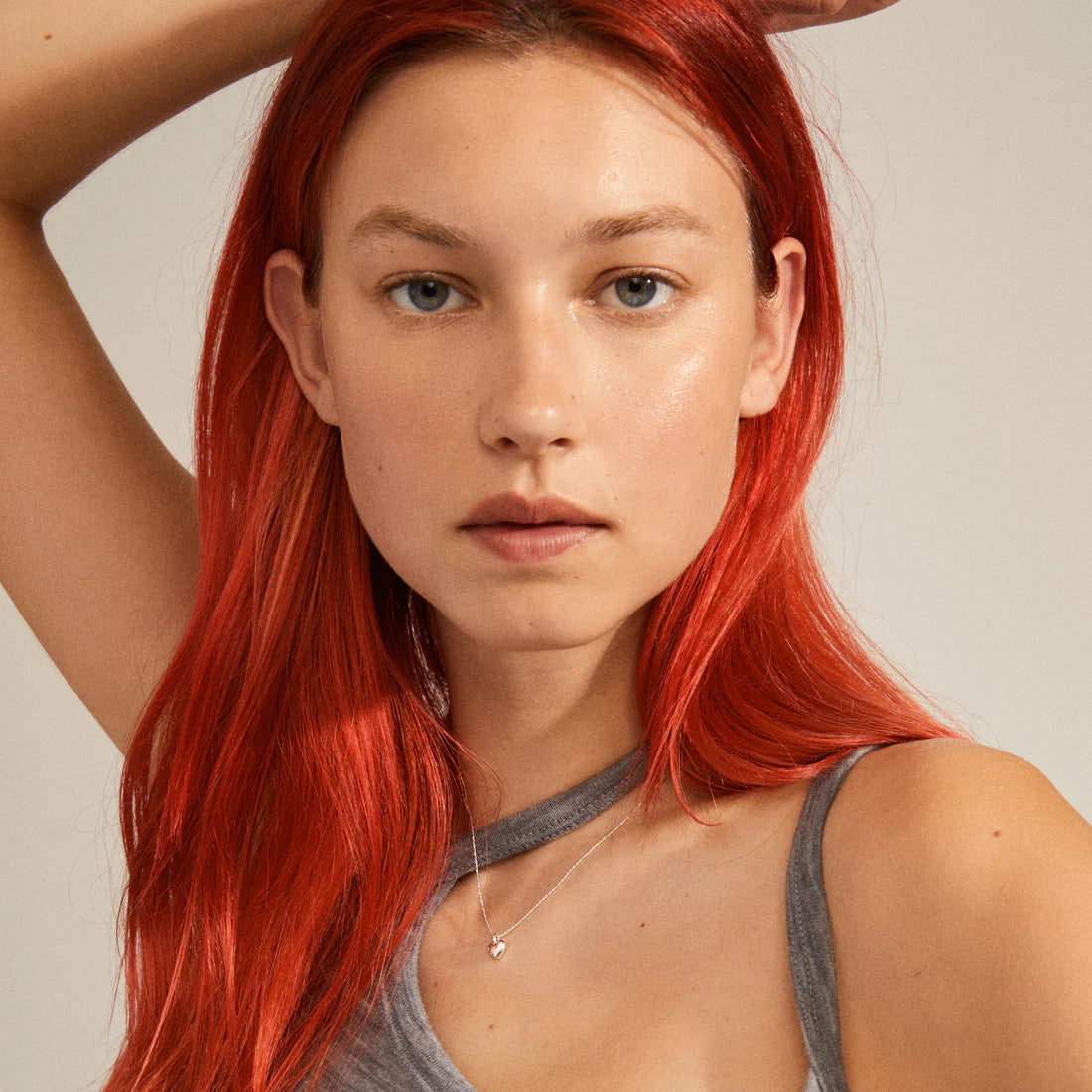 Pilgrim JAYLA Recycled Heart Pendant Necklace Silver-Plated