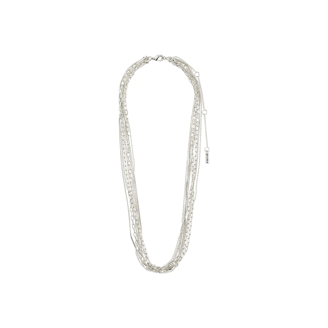 Pilgrim LILY Chain Necklace Silver-Plated