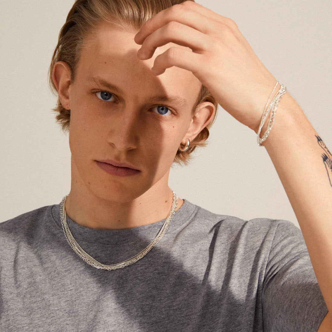 Pilgrim LILY Chain Necklace Silver-Plated