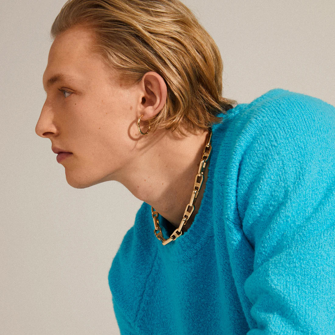 Pilgrim LOVE Chain Necklace Gold-Plated