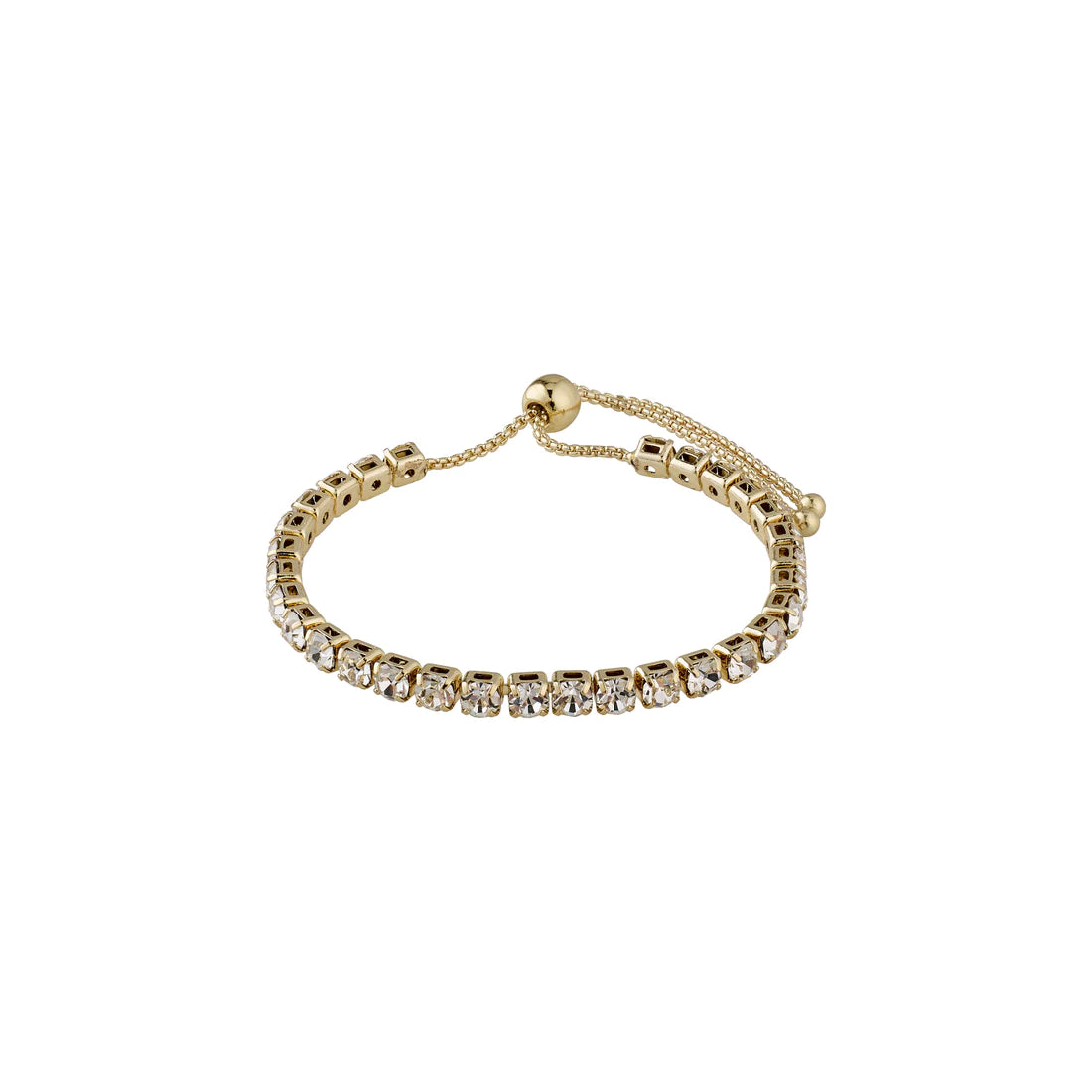Pilgrim LUCIA Recycled Crystal Bracelet Gold-Plated