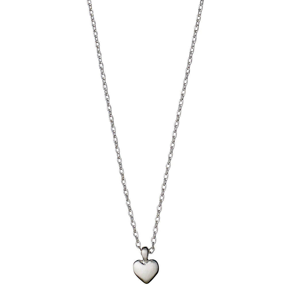 Pilgrim SOPHIA Recycled Tiny Heart Pendant Necklace Silver-Plated