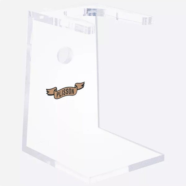 Plisson 1808 Large Transparent Shaving Brush Stand