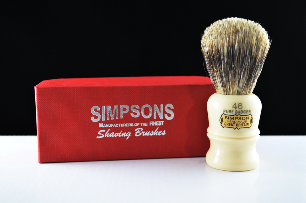 Simpsons Berkeley 46 Pure Badger Shaving Brush