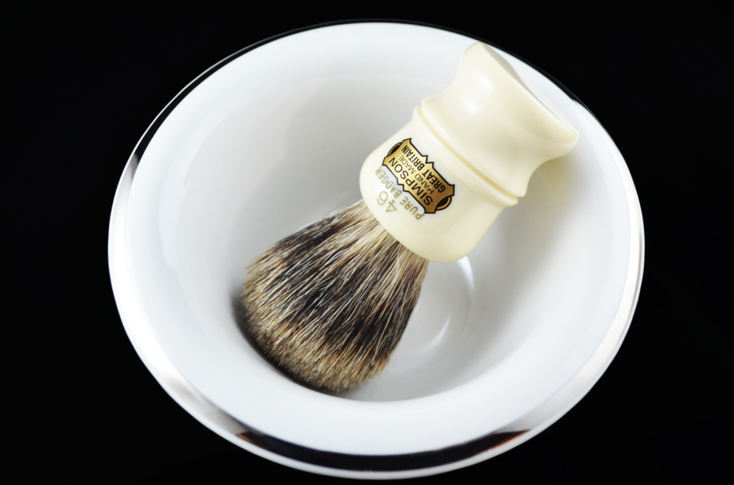 Simpsons Berkeley 46 Pure Badger Shaving Brush