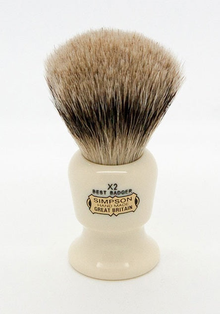 Simpsons Commodore X2 Best Badger Shaving Brush