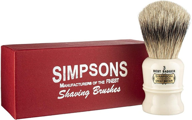 Simpsons Duke D3 Best Badger Shaving Brush