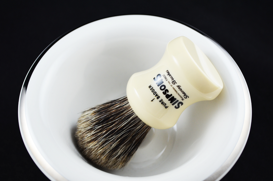 Simpsons Eagle G1 Pure Badger Shaving Brush