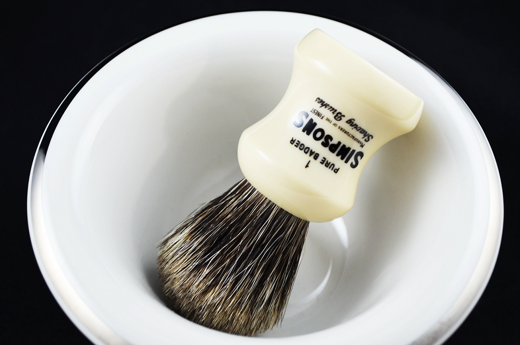 Simpsons Eagle G1 Pure Badger Shaving Brush