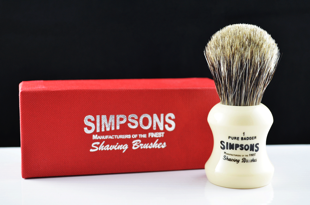Simpsons Eagle G1 Pure Badger Shaving Brush