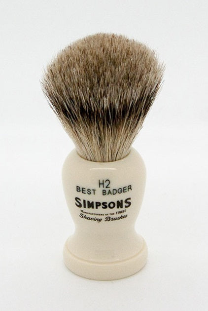 Simpsons Harvard H2 Best Badger Shaving Brush