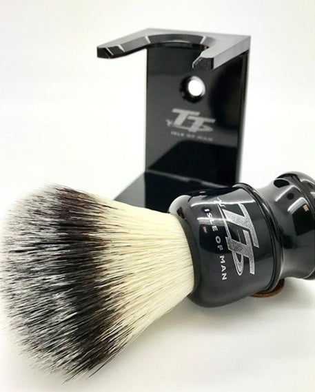 Simpsons Limited Edition The Petrol Head Synthetic Shaving Brush with Stand
