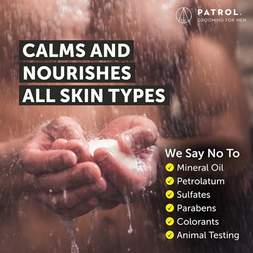 Skin Patrol Bar Hemp Soap Oil The Classic Edge Shaving Store