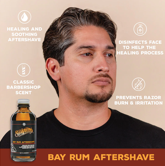 Suavecito Bay Rum Aftershave